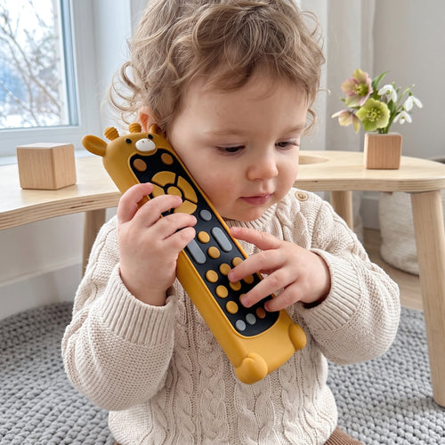 True Haven | Chatter Baby Phone Toy – Interactive Toy for Toddlers, Supports Motor Skills