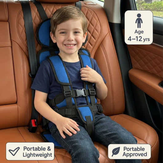 True Haven | Compact Child Travel Seat – On-the-Go Comfort, Fits Most Strollers & Car Seats