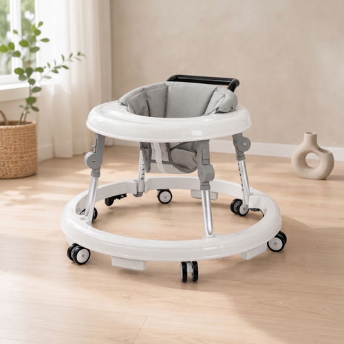 True Haven | Adjustable Baby Walker – Practical Nursery Organizer, Easy to Clean