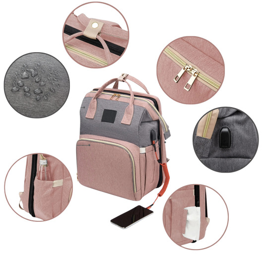 True Haven | All-In-One Diaper Bag Backpack