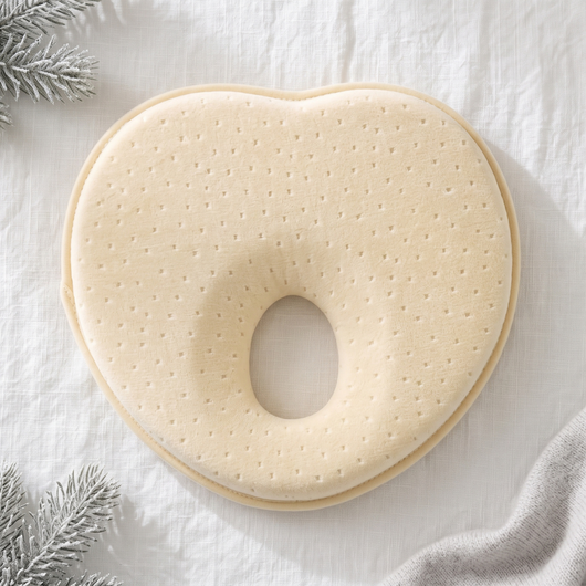 True Haven | Baby Memory Pillow – Snuggly Nursery Must-Have, Gentle on Sensitive Skin