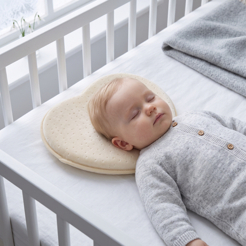 True Haven | Baby Memory Pillow – Snuggly Nursery Must-Have, Gentle on Sensitive Skin