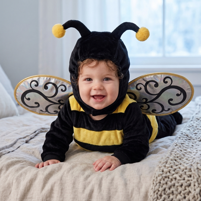 True Haven | Baby Halloween Costume – Cozy Cold-Weather Layer, Machine Washable