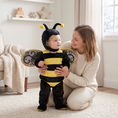 True Haven | Baby Halloween Costume – Cozy Cold-Weather Layer, Machine Washable