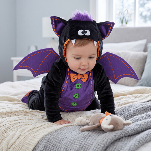 True Haven | Baby Halloween Costume – Cozy Cold-Weather Layer, Machine Washable
