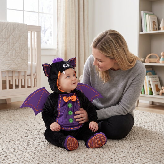True Haven | Baby Halloween Costume – Cozy Cold-Weather Layer, Machine Washable