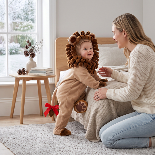 True Haven | Baby Halloween Costume – Cozy Cold-Weather Layer, Machine Washable