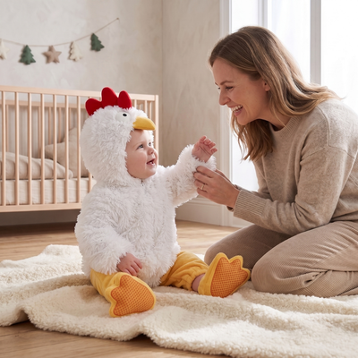 True Haven | Baby Halloween Costume – Cozy Cold-Weather Layer, Machine Washable