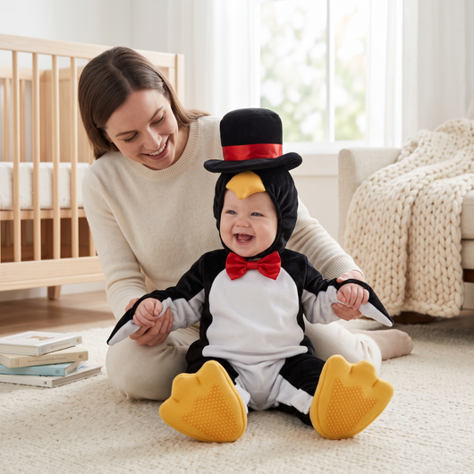 True Haven | Baby Halloween Costume – Cozy Cold-Weather Layer, Machine Washable