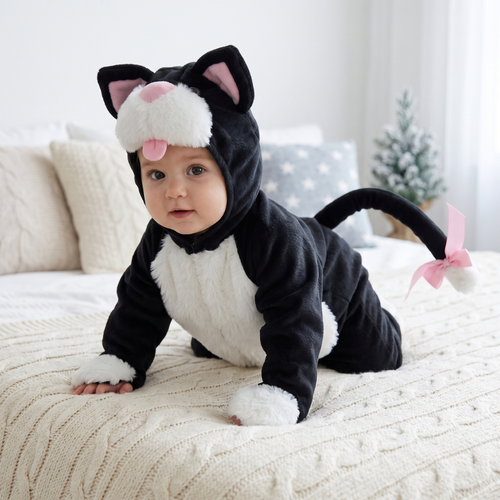 True Haven | Baby Halloween Costume – Cozy Cold-Weather Layer, Machine Washable