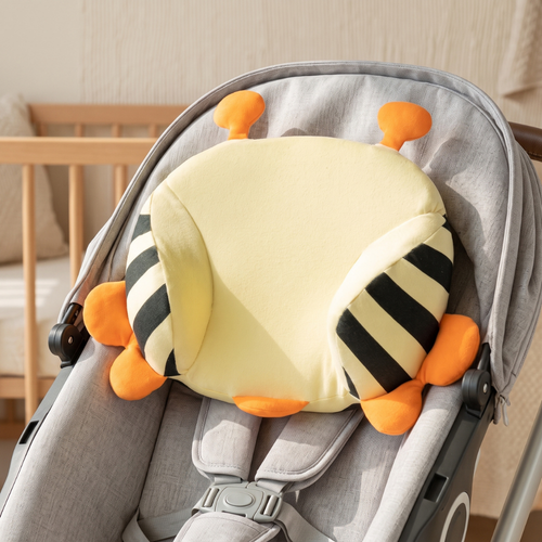 True Haven | Cloud Baby Neck Pillow – Soft & Breathable Nursery Essential, Easy-Care Design