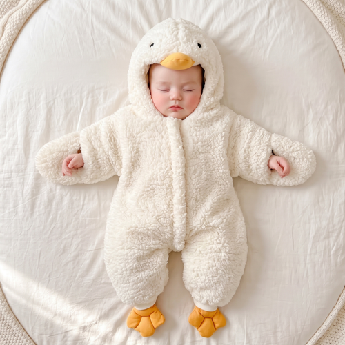 True Haven | Duck Baby Sleep Sack – Snuggly Nursery Must-Have, Gentle on Sensitive Skin