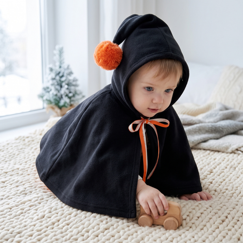 True Haven | Meadow Kids Cape – Soft Everyday Wear, Breathable Comfortable Fit