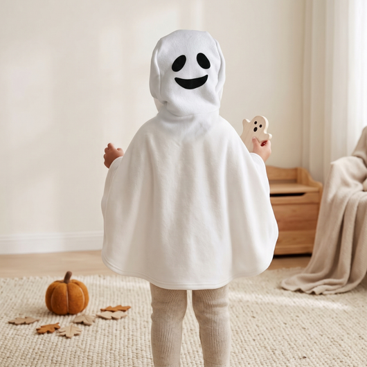 True Haven | Meadow Kids Cape – Soft Everyday Wear, Breathable Comfortable Fit