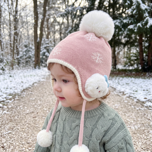 True Haven | Cosy Baby Winter Hat – Adorable Everyday Essential, Gentle on Sensitive Skin