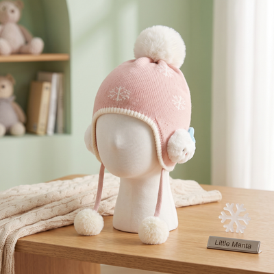 True Haven | Cosy Baby Winter Hat – Adorable Everyday Essential, Gentle on Sensitive Skin