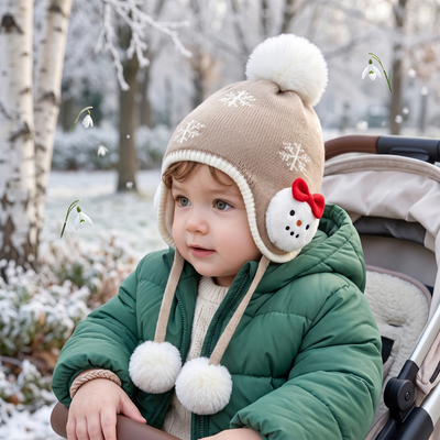 True Haven | Cosy Baby Winter Hat – Adorable Everyday Essential, Gentle on Sensitive Skin