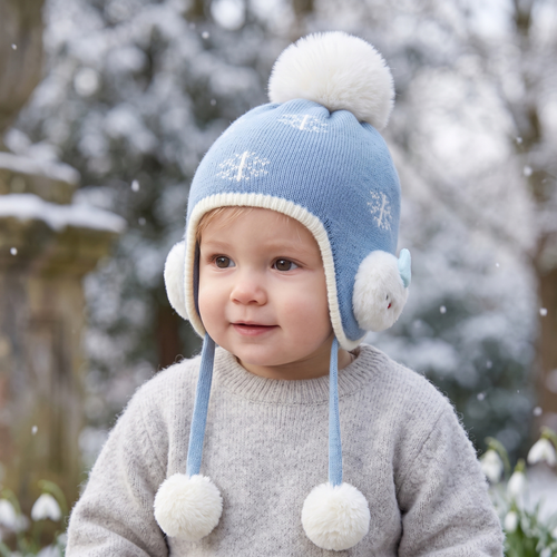 True Haven | Cosy Baby Winter Hat – Adorable Everyday Essential, Gentle on Sensitive Skin