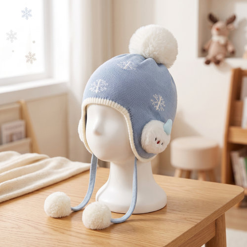 True Haven | Cosy Baby Winter Hat – Adorable Everyday Essential, Gentle on Sensitive Skin
