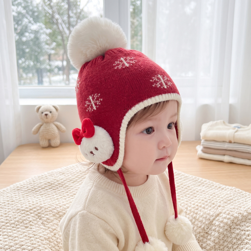 True Haven | Cosy Baby Winter Hat – Adorable Everyday Essential, Gentle on Sensitive Skin