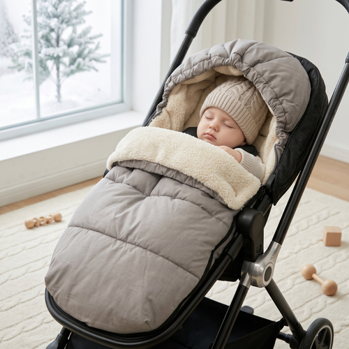 True Haven | Nestle Stroller Footmuff – Built for Busy Days Out, Compact & Portable
