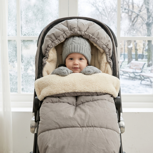 True Haven | Nestle Stroller Footmuff – Built for Busy Days Out, Compact & Portable