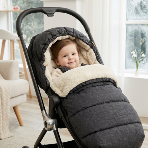 True Haven | Nestle Stroller Footmuff – Built for Busy Days Out, Compact & Portable