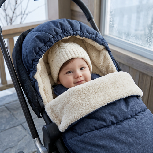 True Haven | Nestle Stroller Footmuff – Built for Busy Days Out, Compact & Portable