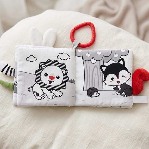 True Haven | Baby Cloth Book – Screen-Free Developmental Toy, Safe for Little Hands