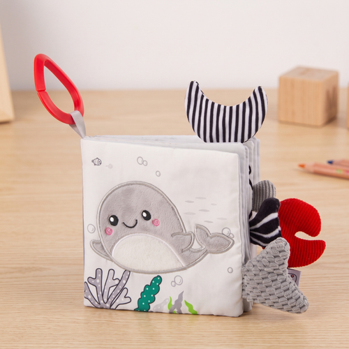 True Haven | Baby Cloth Book – Screen-Free Developmental Toy, Safe for Little Hands