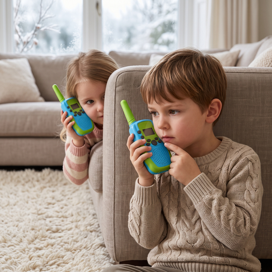 True Haven | Scout Kids Walkie Talkies – Interactive Toy for Toddlers, Supports Motor Skills