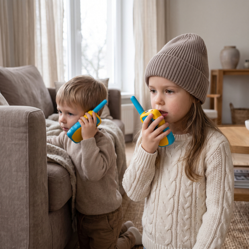 True Haven | Scout Kids Walkie Talkies – Interactive Toy for Toddlers, Supports Motor Skills