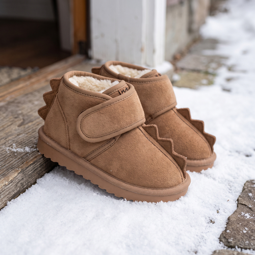 True Haven | Frost Toddler Snow Boots – Cozy Cold-Weather Layer, Machine Washable