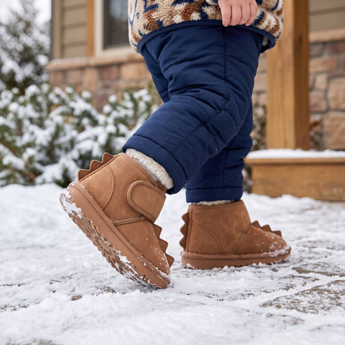 True Haven | Frost Toddler Snow Boots – Cozy Cold-Weather Layer, Machine Washable