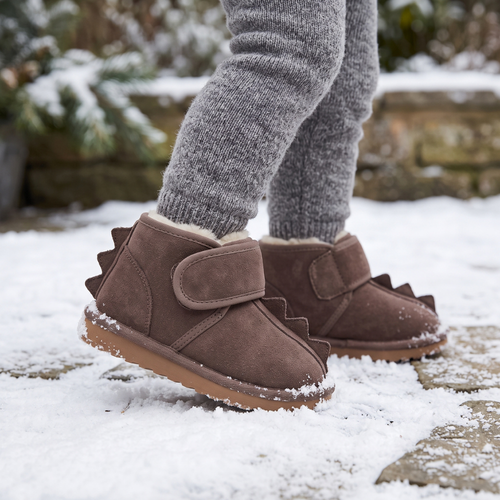 True Haven | Frost Toddler Snow Boots – Cozy Cold-Weather Layer, Machine Washable