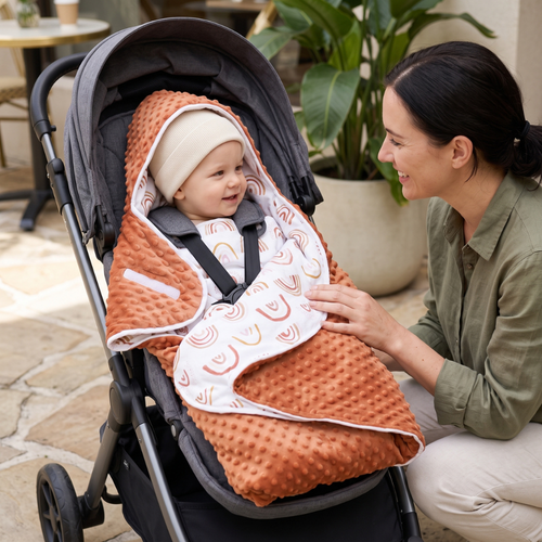 True Haven | Nest Baby Swaddle Blanket – Cozy Support for Naptime & Bedtime, Machine Washable