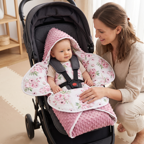 True Haven | Nest Baby Swaddle Blanket – Cozy Support for Naptime & Bedtime, Machine Washable