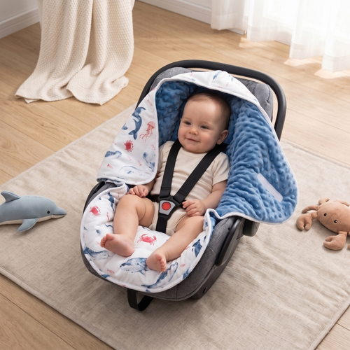 True Haven | Nest Baby Swaddle Blanket – Cozy Support for Naptime & Bedtime, Machine Washable