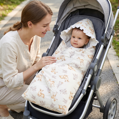 True Haven | Cloud Hooded Baby Blanket – Supportive Nursery Essential, Sturdy & Comfortable