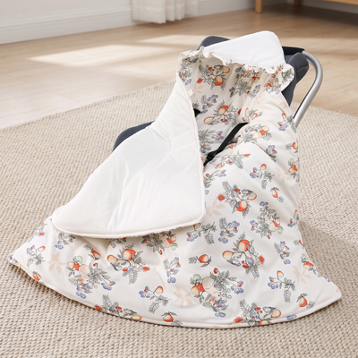 True Haven | Cloud Hooded Baby Blanket – Supportive Nursery Essential, Sturdy & Comfortable