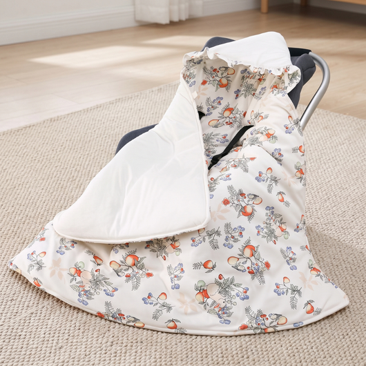 True Haven | Cloud Hooded Baby Blanket – Supportive Nursery Essential, Sturdy & Comfortable