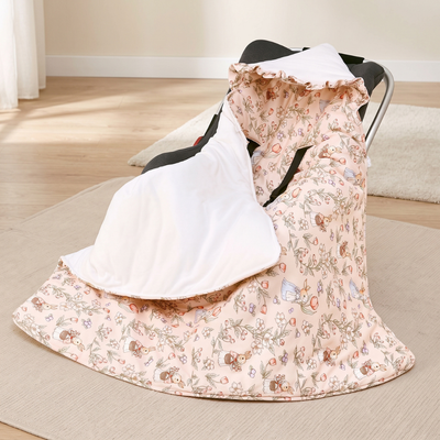True Haven | Cloud Hooded Baby Blanket – Supportive Nursery Essential, Sturdy & Comfortable