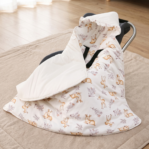 True Haven | Cloud Hooded Baby Blanket – Supportive Nursery Essential, Sturdy & Comfortable