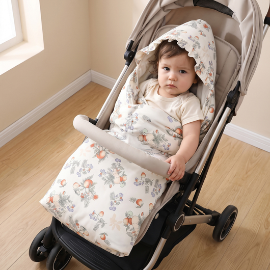 True Haven | Cloud Hooded Baby Blanket – Supportive Nursery Essential, Sturdy & Comfortable