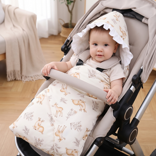 True Haven | Cloud Hooded Baby Blanket – Supportive Nursery Essential, Sturdy & Comfortable