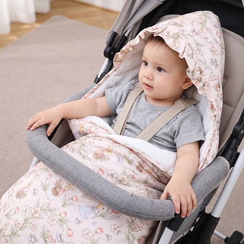 True Haven | Cloud Hooded Baby Blanket – Supportive Nursery Essential, Sturdy & Comfortable