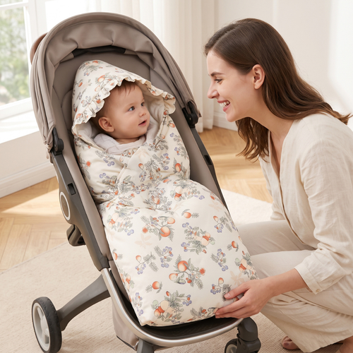 True Haven | Cloud Hooded Baby Blanket – Supportive Nursery Essential, Sturdy & Comfortable