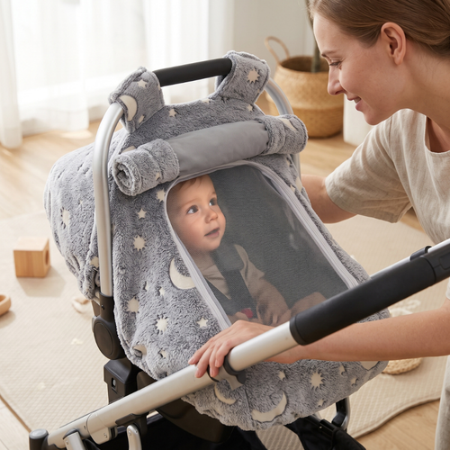 True Haven | Shelter Carrier Cover – Supportive Everyday Carrier, Adjustable Fit