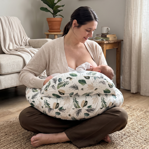 True Haven | Cradle Nursing Pillow – Everyday Feeding Essential, Easy to Clean