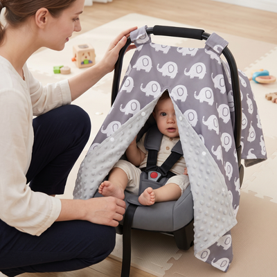 True Haven | Veil Nursing Cover – Everyday Feeding Essential, Easy to Clean